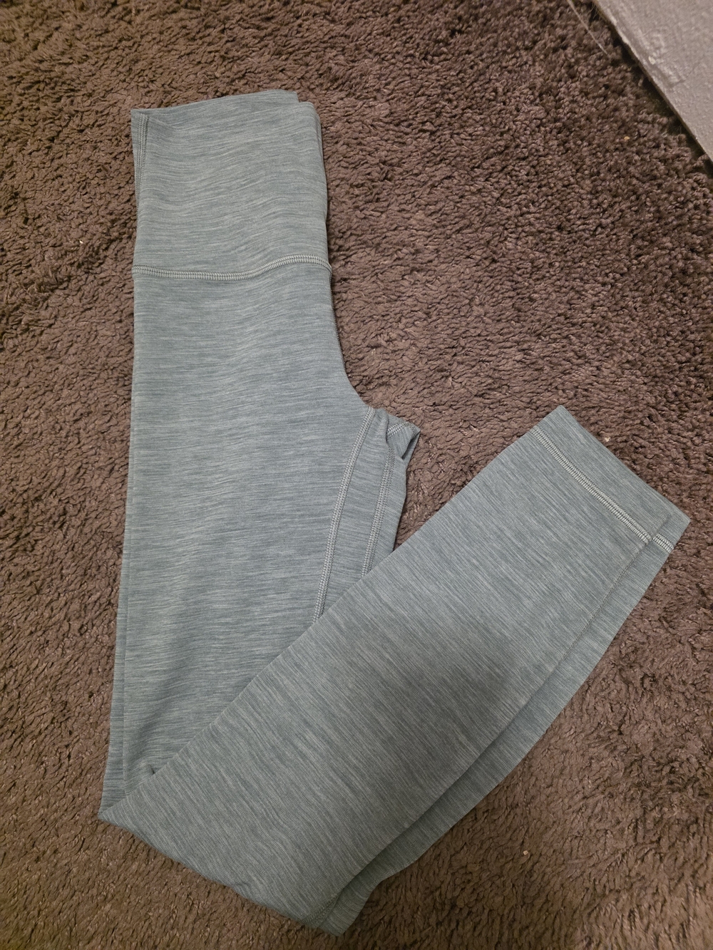 Lul Stretch Active Leggings - Seafoam Green